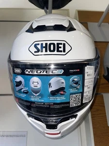 SHOEI NEOTEC 3 SPORTS TOURING MODULAR MOTORCYCLE HELMET WHITE XL 1124920 - Picture 1 of 4