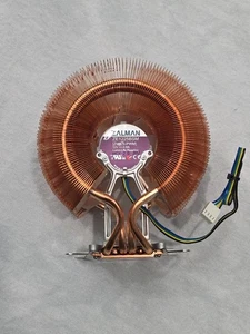 Zalman CNPS 9900A-LED CPU Cooler Fan Copper Heat Sink - Picture 1 of 4