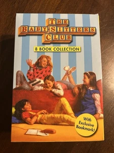 The Babysitters Club 8 Book Collection Box Set, Paperback Books #1-8 Scholastic - Picture 1 of 12