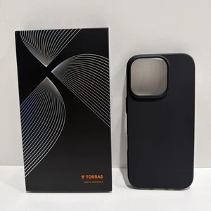 Torras Magnetic Slim Fit iPhone 16 Pro Hülle, Ultradünn mit MagSafe, Schwarz NEU - Bild 1 von 6