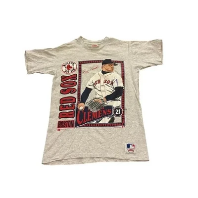 Boston Red Sox Roger Clemens Reprint Gift fan tee shirt AN63580 - Image 1 of 2
