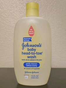 Johnson's Baby Head-To-Toe Wash Dye Free, 15oz *Discontinued* - Picture 1 of 2