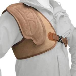 Rifle Shotgun Recoil Pad Leather Archery Half Chest Protector Guard Shirt Vest - Bild 1 von 44