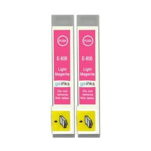 2 Magenta Claro Cartuchos de tinta para Epson Stylus Photo PX710W, PX820FWD - Bild 1 von 5