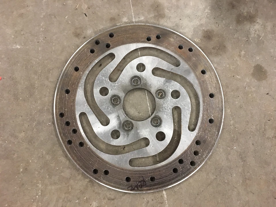 Harley Sportster XL1200 XL 1200 883 XL883 2009 OEM disco rotor freno trasero bonito Foto 1 de 1