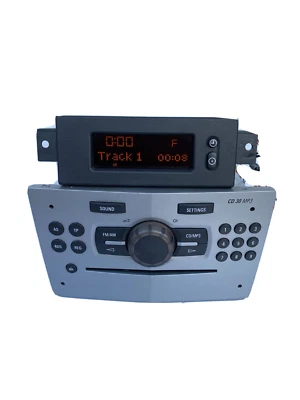 Vauxhall CD30 Corsa D Meriva Radio Stereo CD MP3 Player with Display 13254193 - Image 1 of 4