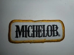 Parche de cerveza Michelob vintage 3"x1,25" - Imagen 1 de 2