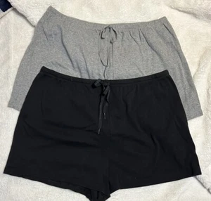 Victoria’s Secret 2 Paar Relax-Intimshorts (grau, dunkelblau) neu mit Etikett!! - Bild 1 von 7