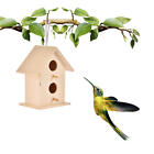 Hummingbird Houses - Natural Hanging Hand Carved Bird Houses, Humming Swing