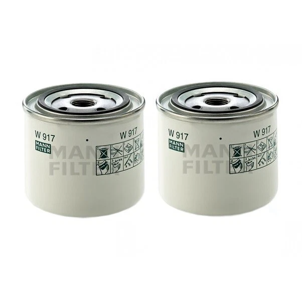 Juego de 2 filtros de aceite de motor Mann para Lada Samara Volvo 264 740 745 850 940 Foto 1 de 1