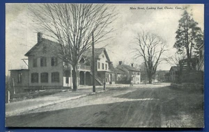 Chester Connecticut Main Street looking East Postcard - Picture 1 of 2