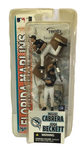 McFarlane Toys MIGUEL CABRERA & JOSH BECKETT Florida Marlins Action Figures Cover