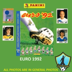 Panini UEFA Euro Suecia 1992 Tú eliges Elige Pegatinas - Imagen 1 de 9