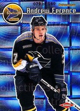 1999-00 Pacific Prism Holographic Mirror #113 Andrew Ference