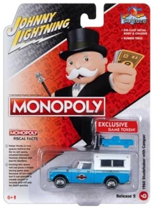 1/64 MONOPOLY 1960 STUDEBAKER WITH CAMPER JLPC012-6 - Picture 1 of 1