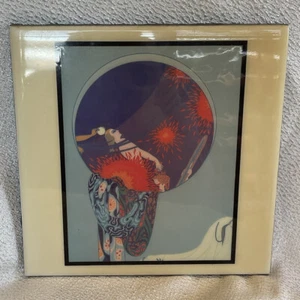 Erte - Nature’s Vanity - ART Co. Decorative Ceramic Tile - Picture 1 of 6