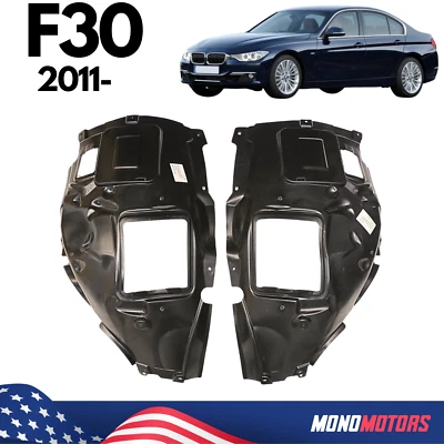 宝马 328i 2012 - 2016 原始设备制造商 517260725 517260726 的挡泥板衬里 — 第 1/4 张图片