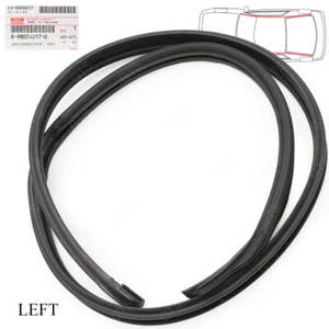 For Isuzu D-Max Dmax 2003 08 10 Left Roof Drip Rail Weatherstrip Rubber Seals - Picture 1 of 9