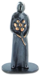 ESCULTURA DE BRONCE »FELICIDADES« KERSTIN STARK KUNSTSTÜCKCHEN - Imagen 1 de 1