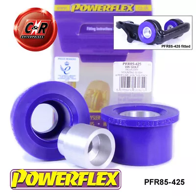 Powerflex Rr Diff Front Mount Bushes For Audi S3 Mk1 8L 4WD (99-2003) PFR85-425 - Image 1 of 4