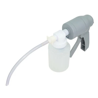 LINE2design Manual Suction Pump - EMS EMT Portable Hand Help Suction Pump White