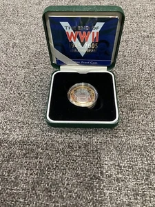 2005 St Paul's Cathedral Ende des Zweiten Weltkriegs £2 Silbermünze PP. - Bild 1 von 6