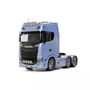 Tamiya 1/14 RC Car Assembly Kit Scania 770 S 6x4 Full Operation Set (56367) - Foto 1 di 6