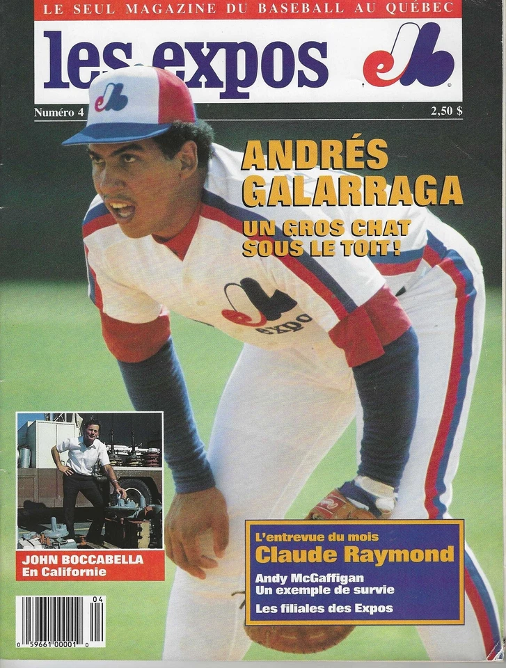 1987 - Montreal Expos Baseball Program in Excellent Condition - Image 1 of 1
