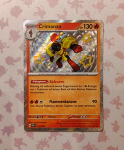 Crimanzo 115/091 Shiny - 2024 Pokémon Scarlet & Violet Paldeas Schicksale - Bild 1 von 2