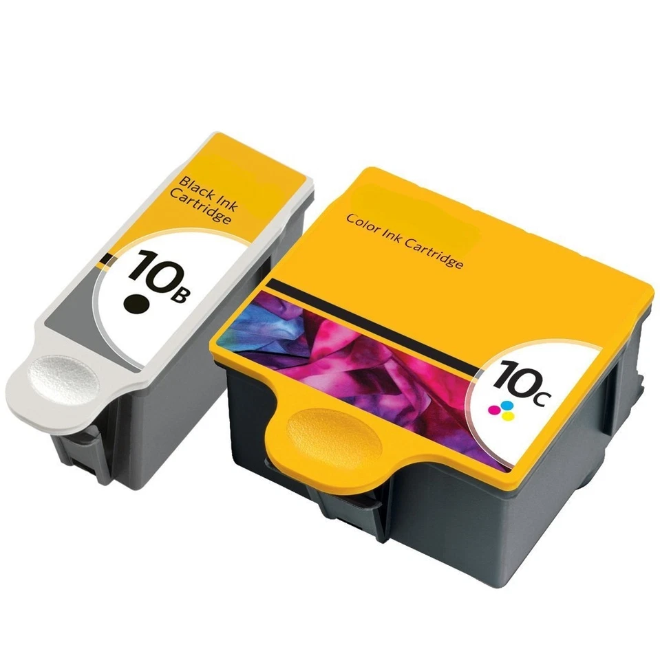 1 x Black & 1 x Colour Ink Cartridges Non-OEM Alternative For Kodak Series 10 - Image 1 of 1