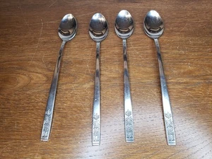 4 Eisteelöffel Edelstahl Korea - Bild 1 von 3