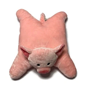 Walmart Pig Stuffed Animal Pillow Buddy Pal Pink Plush Vintage - Picture 1 of 5