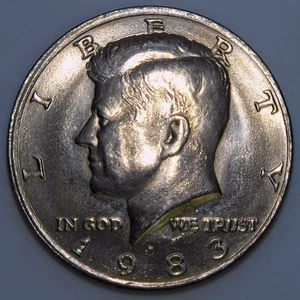 Kennedy 1983 medio dólar 50c gema BU k199 - Imagen 1 de 2