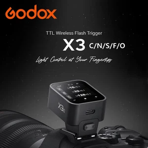 Godox X3 TTL Wireless Flash Trigger Transmitter fr Sony Canon Nikon Fuji Olympus - Picture 1 of 15