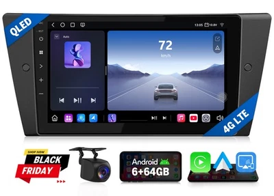 Für BMW E90-93 Eonon E90X6S Android 13 8Kern 6+64G Autoradio Navi CarPlay 4G LTE - Bild 1 von 4