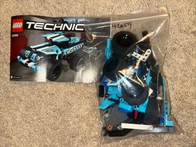 Lego 42059 Technic Model Stunt Truck Race Car Complete Truck Missing Ramp 2017
