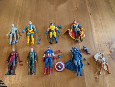 Lote Leyendas Marvel - Lady Mandarin, Doctor Strange, Wolverine, Cable Foto 1 de 4