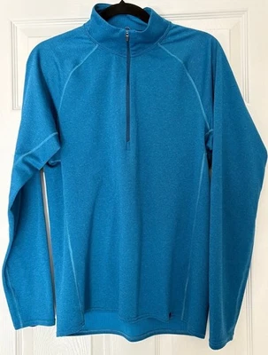 Pulôver Patagonia Capilene Baselayer 1/4 zíper peso médio Polartec, tamanho M feminino - Imagem 1 de 4