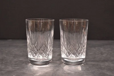 Juego de 2 vasos planos Waterford Lismore 4,5" 10 OZ Foto 1 de 4