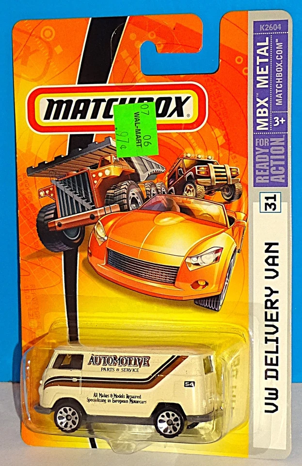 Matchbox VW Delivery Van Diecast Parts & Service VOLKSWAGEN Panel MBX Metal 2006