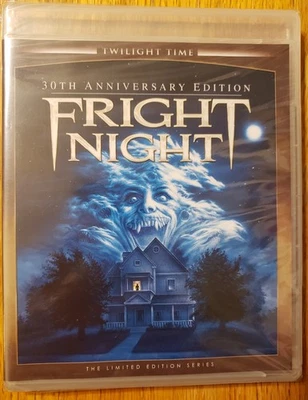 FRIGHT NIGHT, Roddy McDowall, Chris Sarandon TWILIGHT TIME BLU-RAY, NEW OOP 2015 - Image 1 of 3