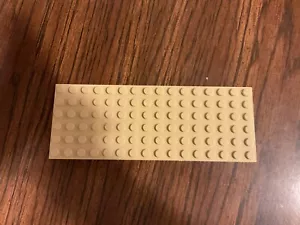 LEGO 6x16 Piatto marrone chiaro. Quantità 1. (ID pezzo: 3027) Buone condizioni! ! Prezzo basso! - Foto 1 di 2
