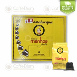 Caffè Passalacqua 600 Capsule Compatibili Nespresso miscela Manhoa - Offerta - Imagen 1 de 12