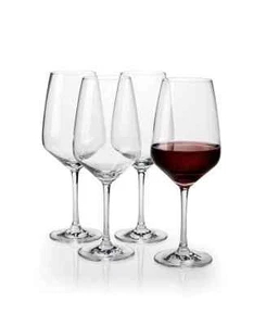 VILLEROY & BOCH Bicchieri da vino rosso Voice Basic, Set di 4 NUOVI - Foto 1 di 2
