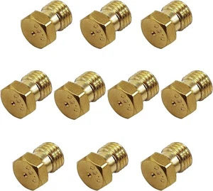 Brass Jet Nozzles for Propane LPG Gas Pipe Water Heater DIY Burner Grill Propane - Picture 1 of 7