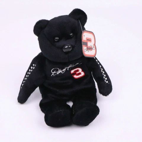 23 Karat Gold'n Bears Collectible Black Beanie Bear Dale Earnhardt #3 Cover