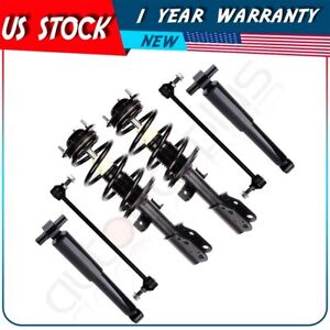 Front Struts Rear Shocks Sway Bars Fits Chevy Traverse Buick Enclave GMC Acadia