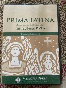 Prima Latina Introduction to Christian Latin Instructional DVD Set Leigh Lowe - Imagen 1 de 6