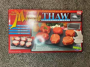 VTG 1995 The Original Miracle Thaw Defrosting Tray As Seen On TV - Picture 1 of 8