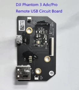DJI Phantom 3 Adv/Pro Drone Spare Part New Remote Controller USB Circuit Board - Picture 1 of 2